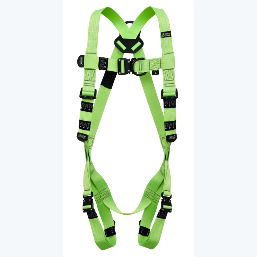 REFLEX 4 - Body harness 2 attachment points with high visibility strap