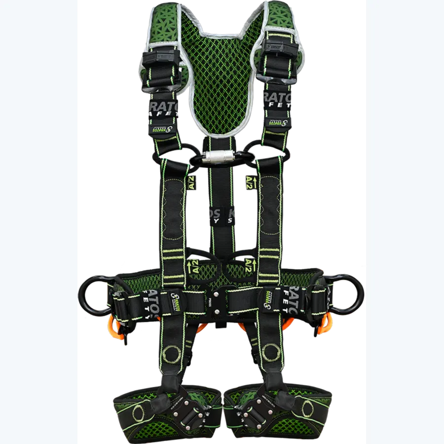 WIND HYBRID AIRTECH - Full body harness 4 attachment points with extra-comfort belt for working on wind turbine (S-M)