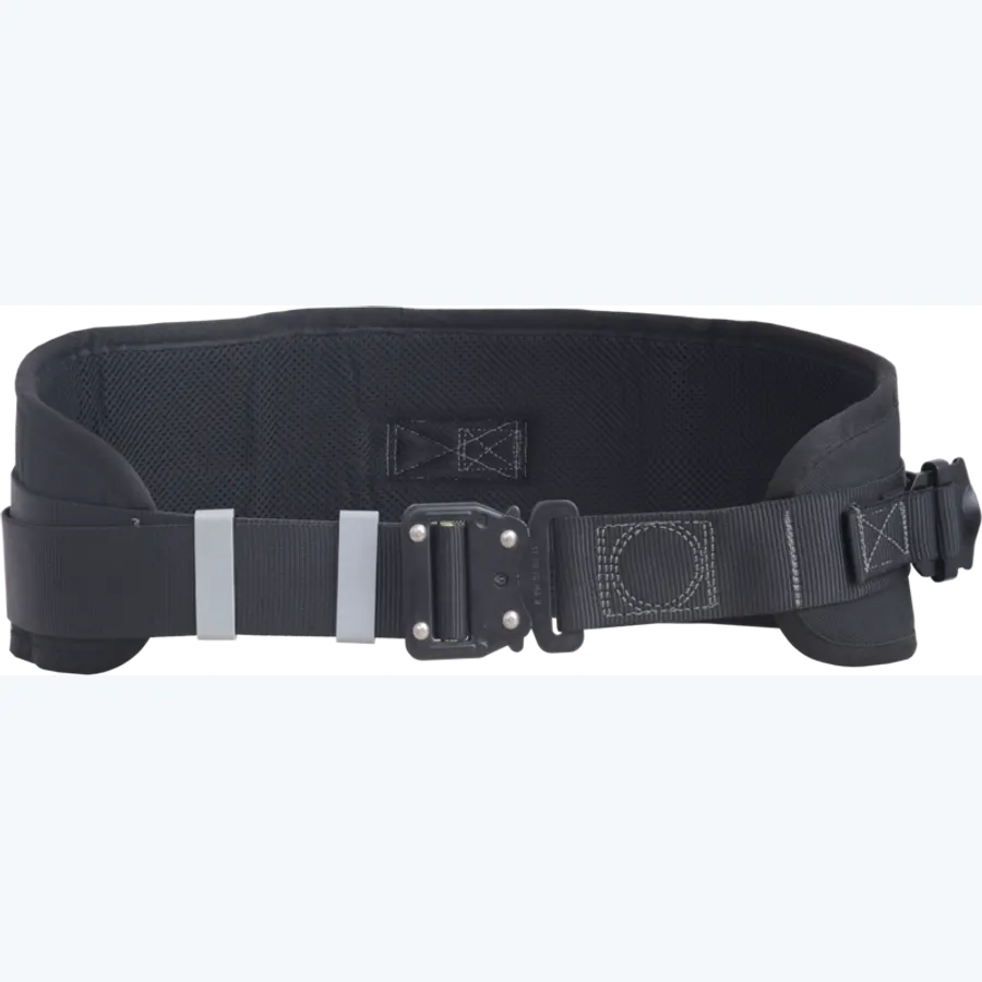 Belt for self-rescuer respirator in confined spaces