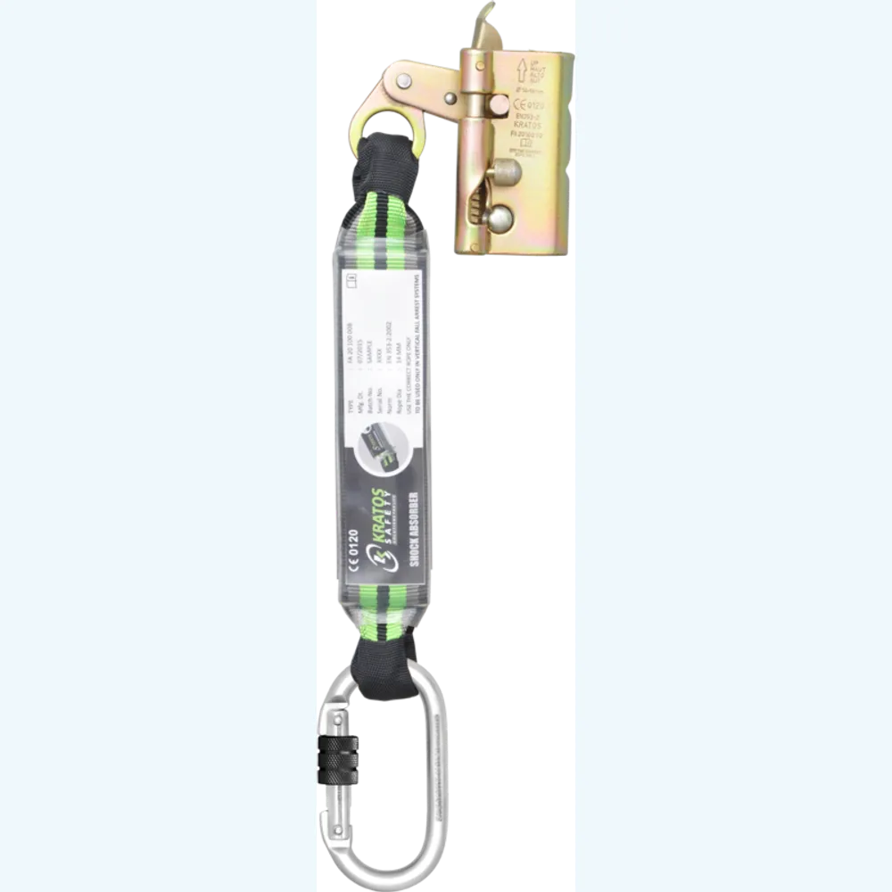 LOFTY-A, Fall Arrester on polyamide twisted rope with energy absorber