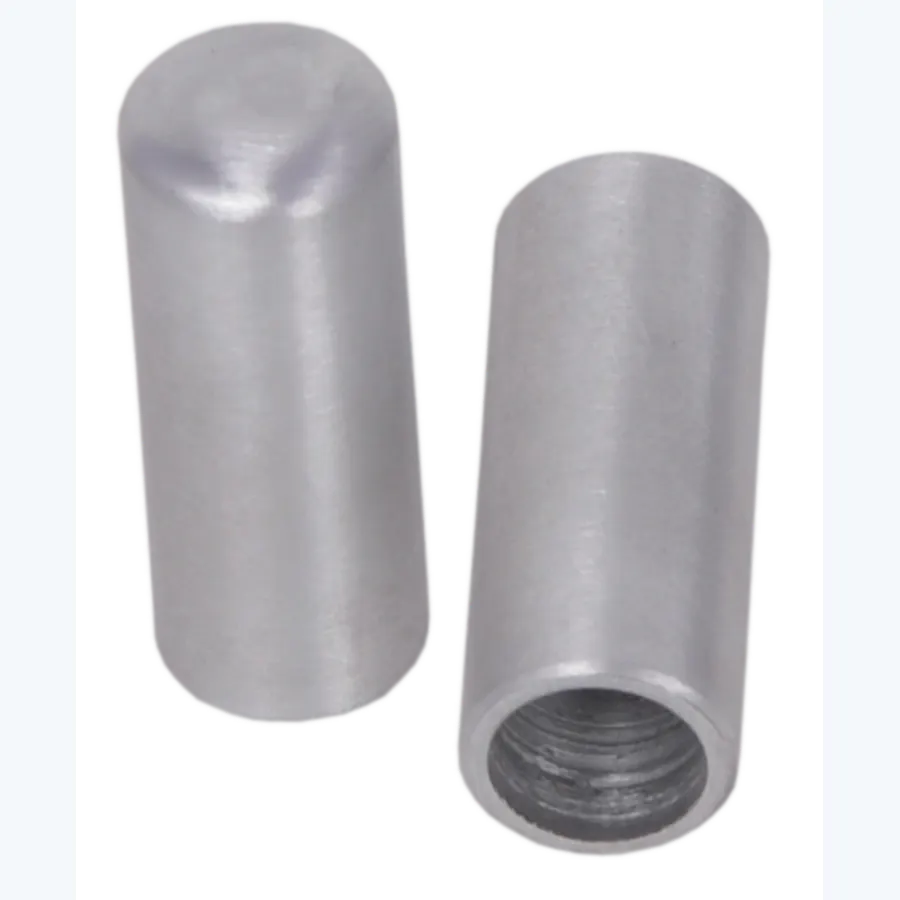 Aluminium wire rope cap