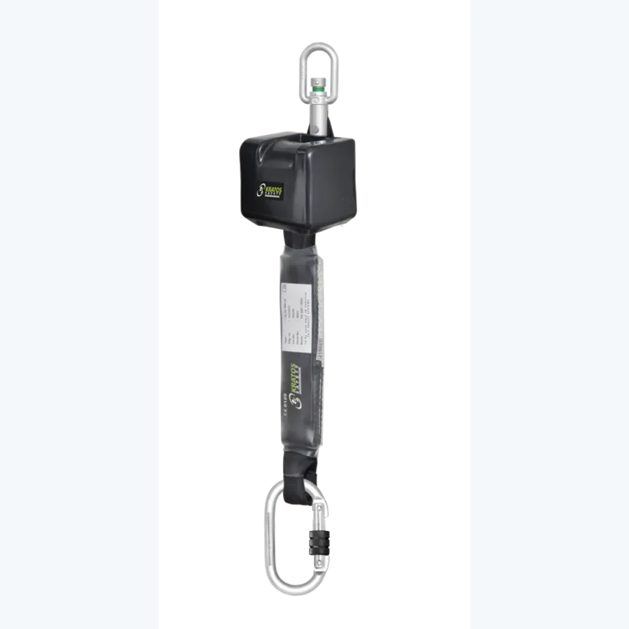 VORAS - Retractable fall arrester with webbing lanyard Lg 2,50 m