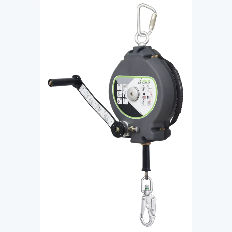 KALYPSO - Retractable fall arrester with integrated recovery system - Lg 30 mtr