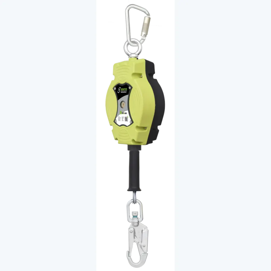 HELIXON wire rope, retractable fall arrester 10 m, for vertical use only
