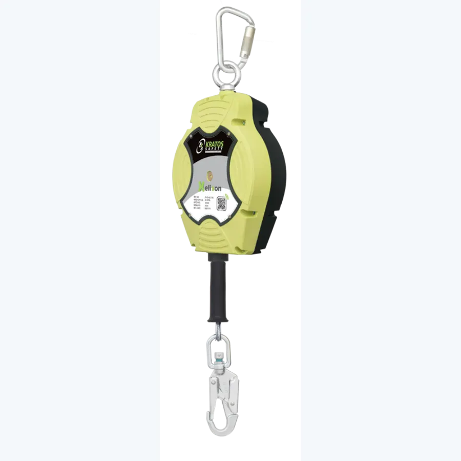 HELIXON wire rope, retractable fall arrester 15 m, for vertical use only