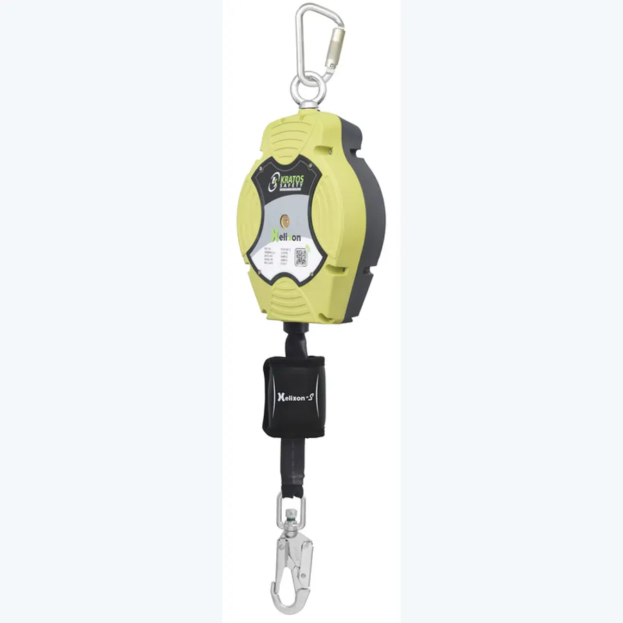 HELIXON-S webbing, retractable fall arrester 12 m, for vertical and horizontal use