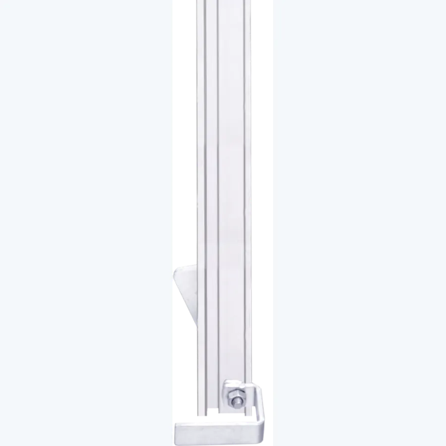 Aluminum Bottom Rail Extremity