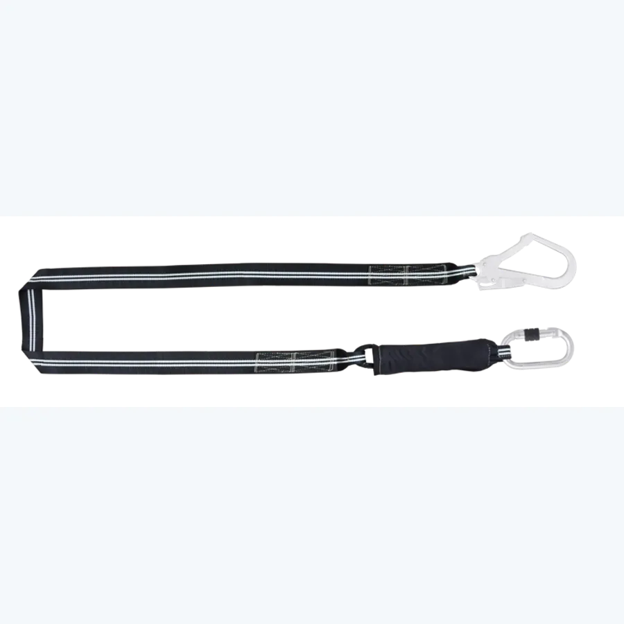 FIRE FREE Energy Absorbing webbing Lanyard 1m