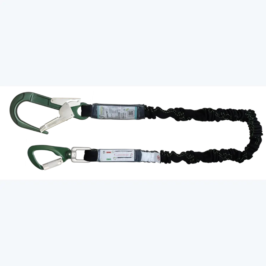 GRAVITY-S - Expandable lanyard 2 mtr with energy absorber integrated in the lanyard