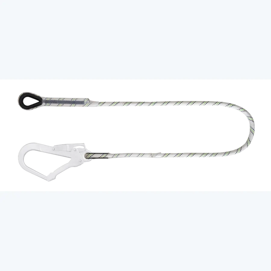 Restraint Kernmantle Rope Lanyard 1 mtr with connector FA 50 207 55