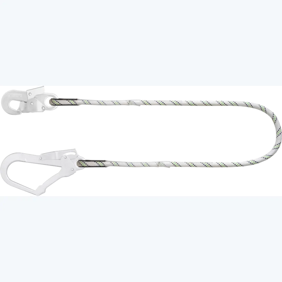 Restraint Kernmantle Rope Lanyard 1 mtr with connectors FA 50 202 17 and FA 50 207 55