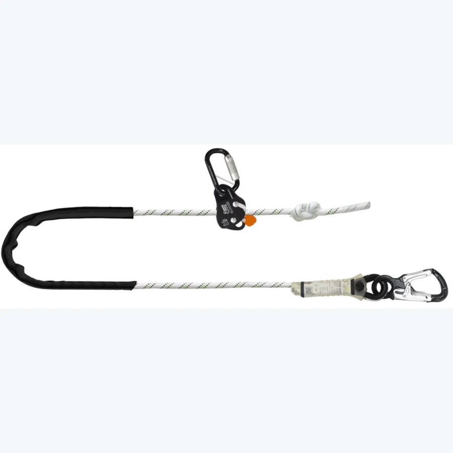 VYSKA - Work Positioning Kernmantle Rope Lanyard with grip adjuster (10 m)