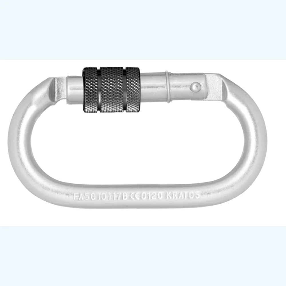Steel Screw-locking Karabiner - Keylock type