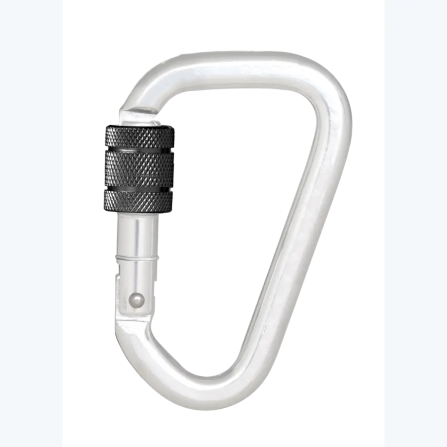 Aluminium Screw-locking Karabiner - Keylock type