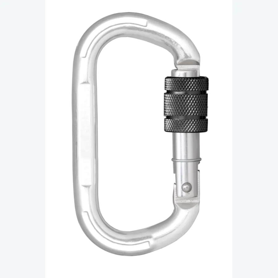 Aluminium Screw-locking Karabiner - Keylock type