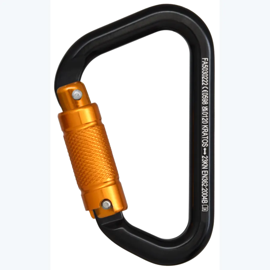 Aluminium Triple action locking Karabiner