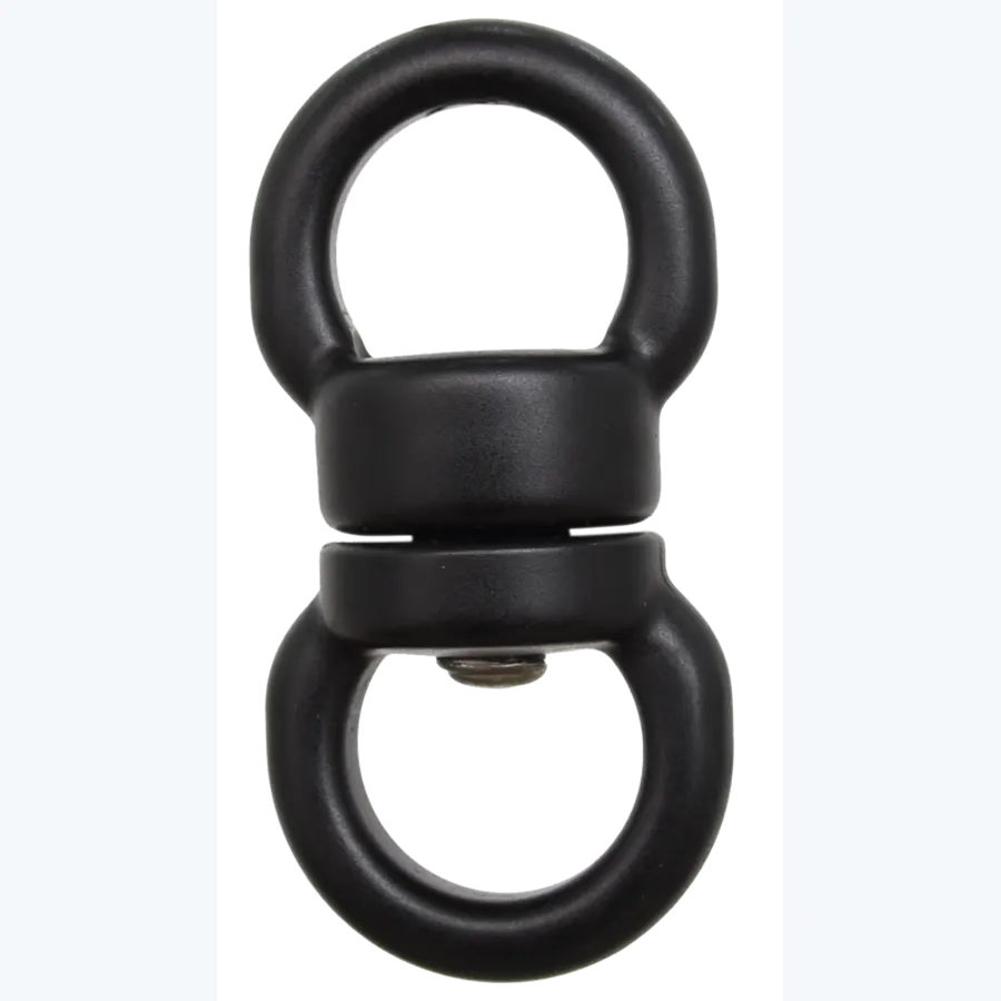 GIROS 1, Aluminum swivel on ball bearings, 25 mm diameter rings