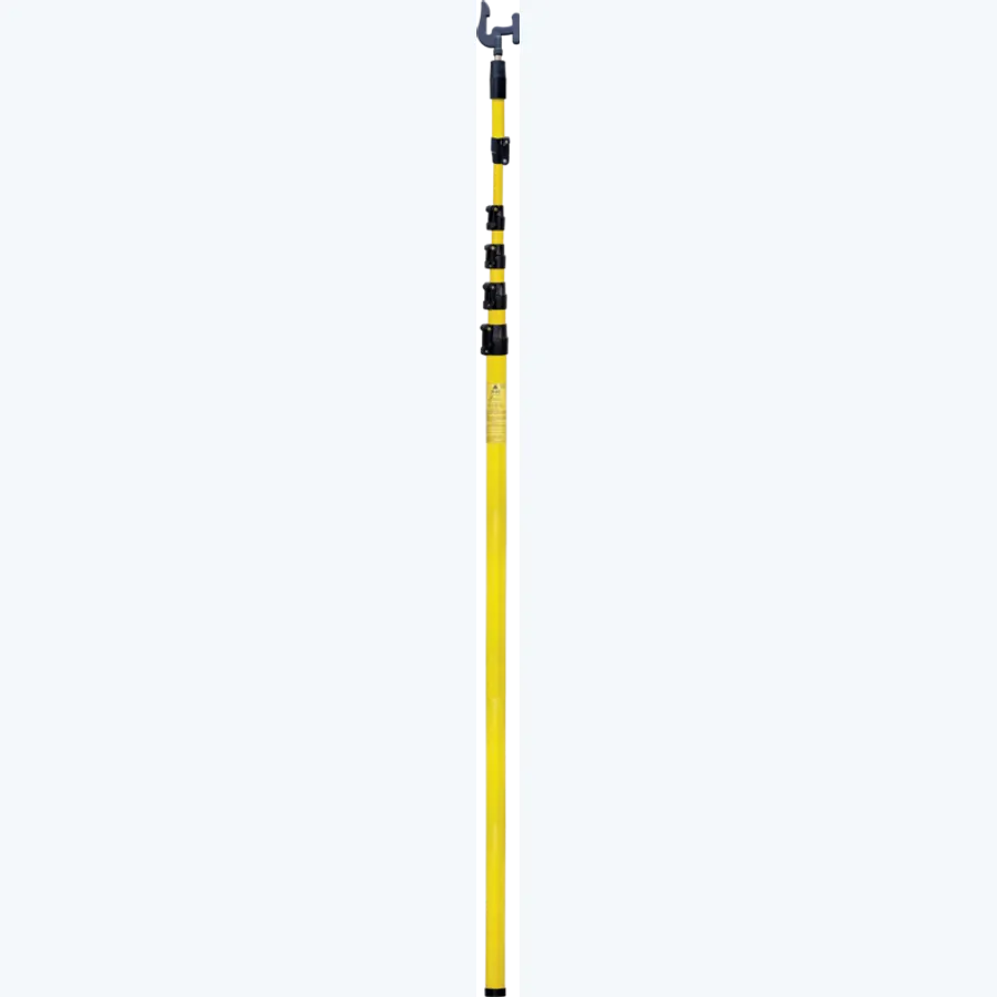 Telescopic pole set