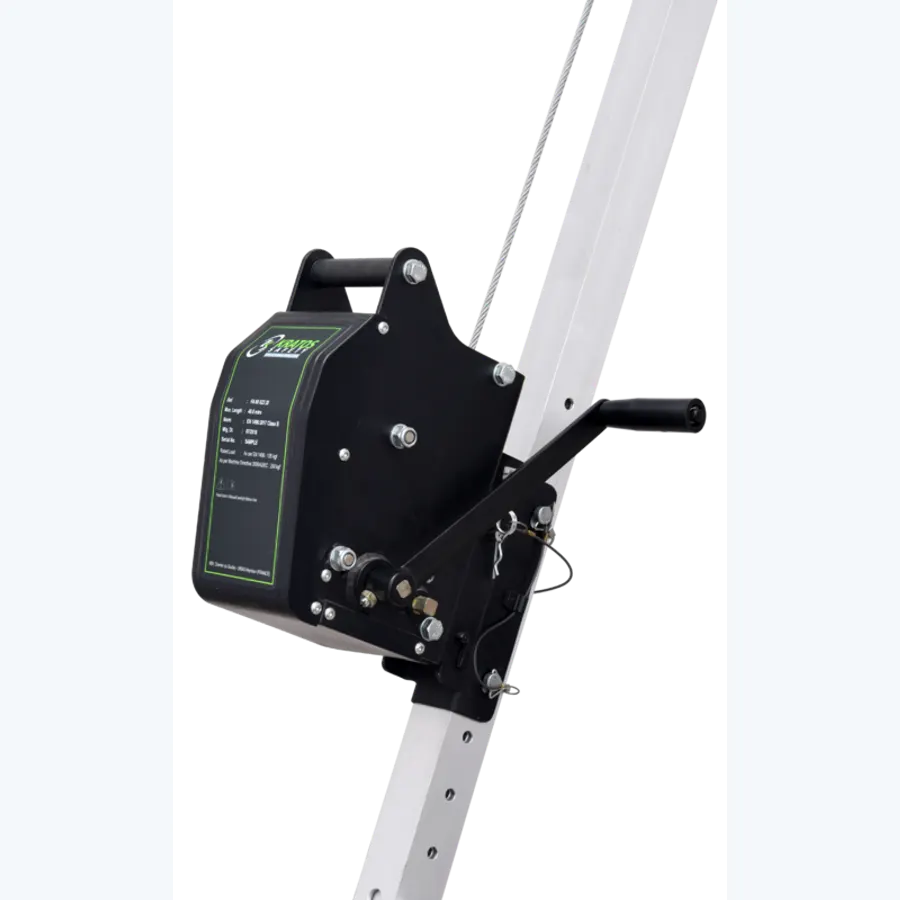 BELEM - Rescue and work winch (class B) - 20 m steel wire rope, for Tripod, MultiSafeWay & EasySafeWay