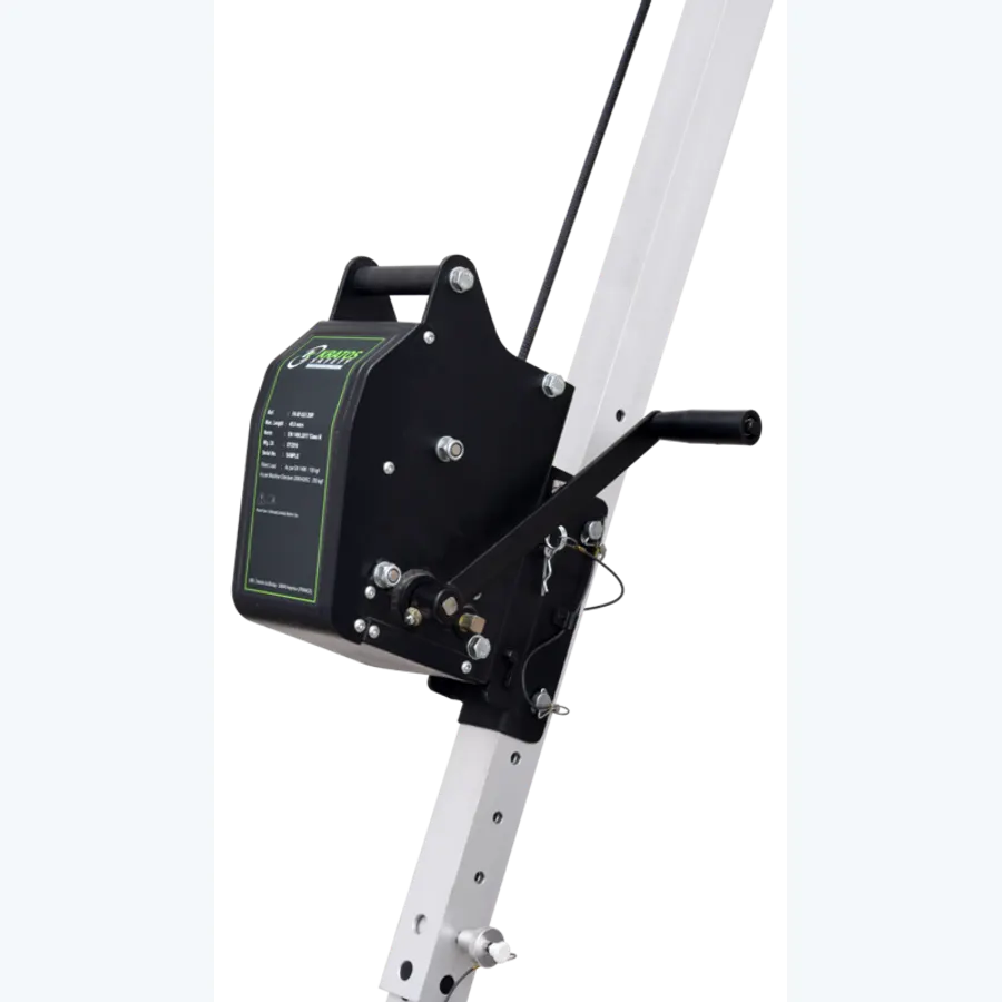 BELEM - Rescue and work winch (class B) - synthetic rope, length 20 m, for Tripod, MultiSafeWay & EasySafeWay