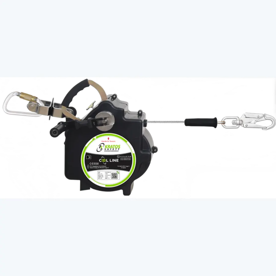 COOL LINE 1 - Retractable temporary horizontal lifeline, max. length 18 m