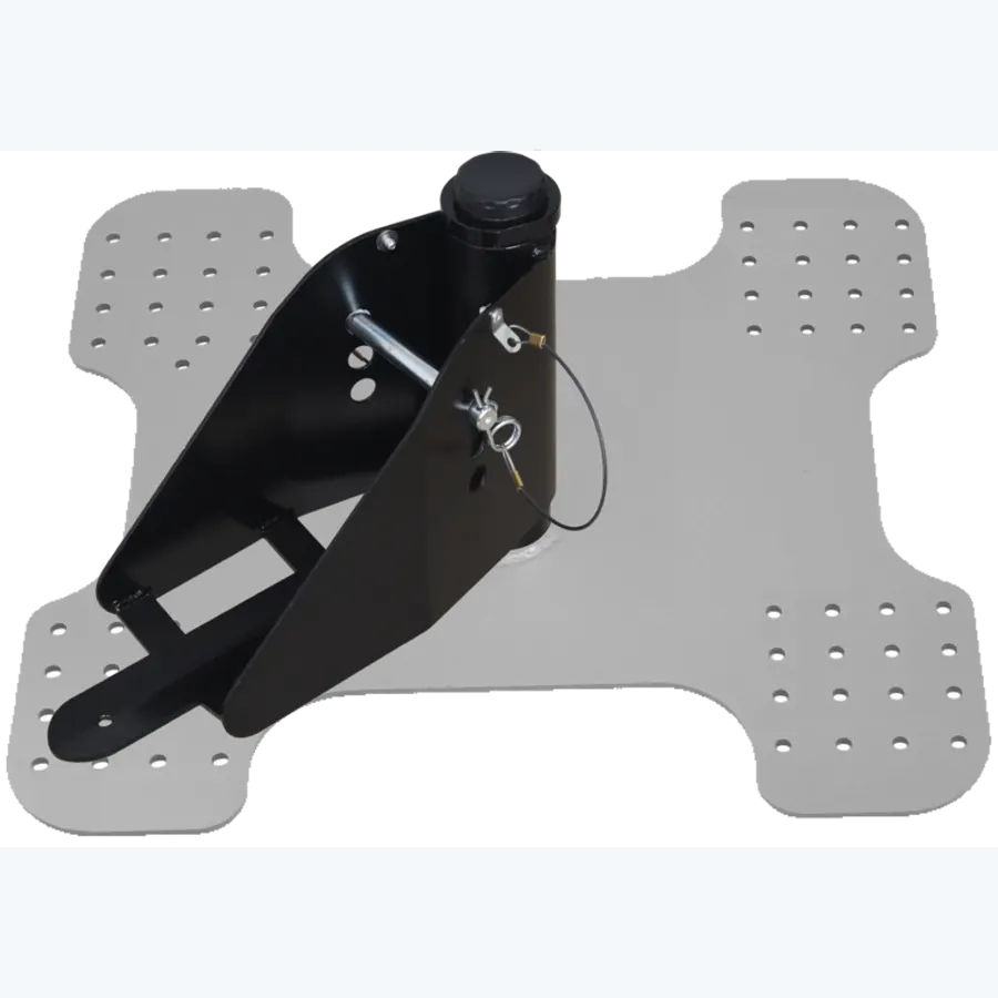 IBIS 2 - Fixed anchorage point with 360° rotation for retractable fall arrester on trapezoidal roof sheet