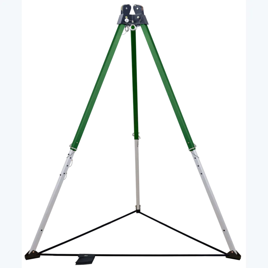 7 ft. Tripod, with double head-mounted pulley
