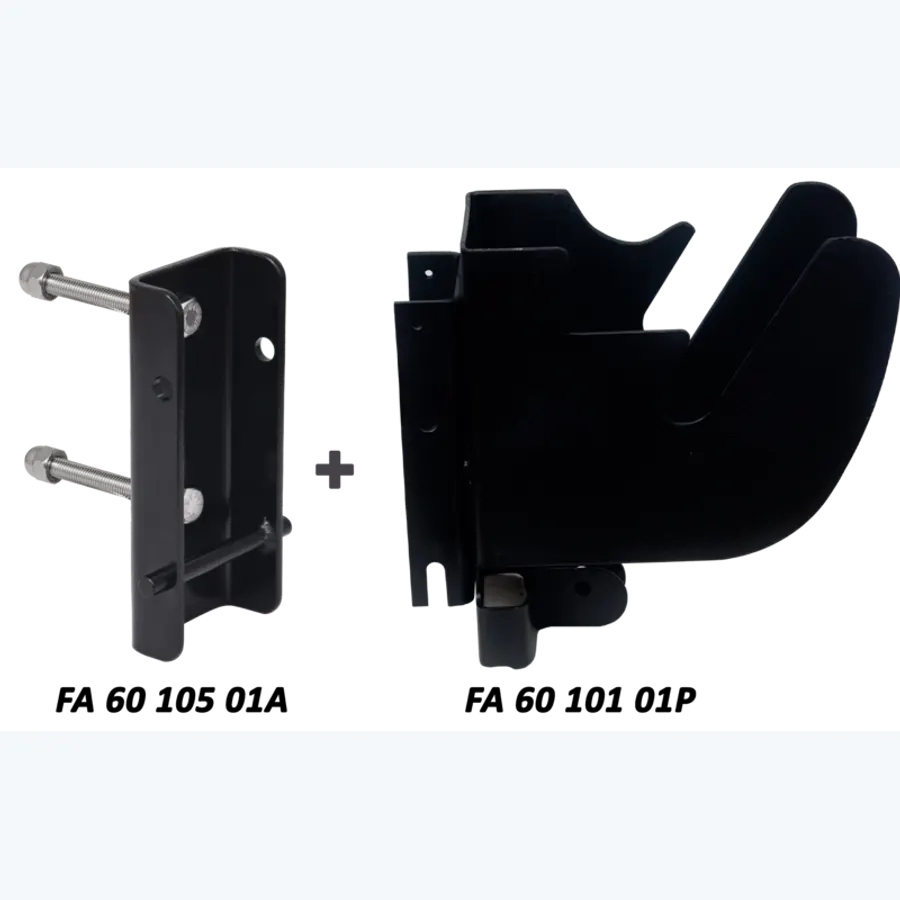 EASYSAFEWAY 1 - Universal mounting brackets set for retractable fall arresters with integrated rescue winch