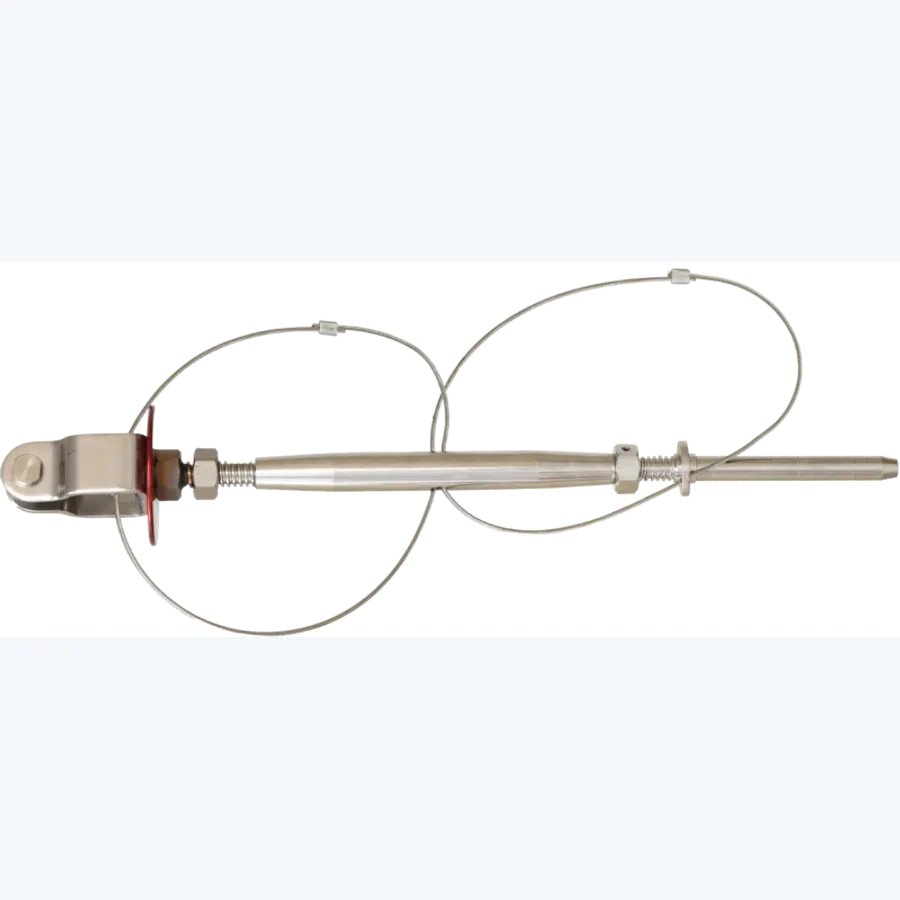 Swaging tensioner for KS 4000 MAX-S lifeline
