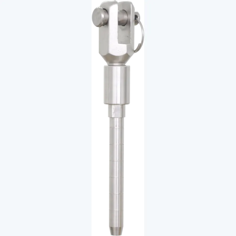 Cable extremity for horizontal wire rope lifeline KS-Line (KS 4000)