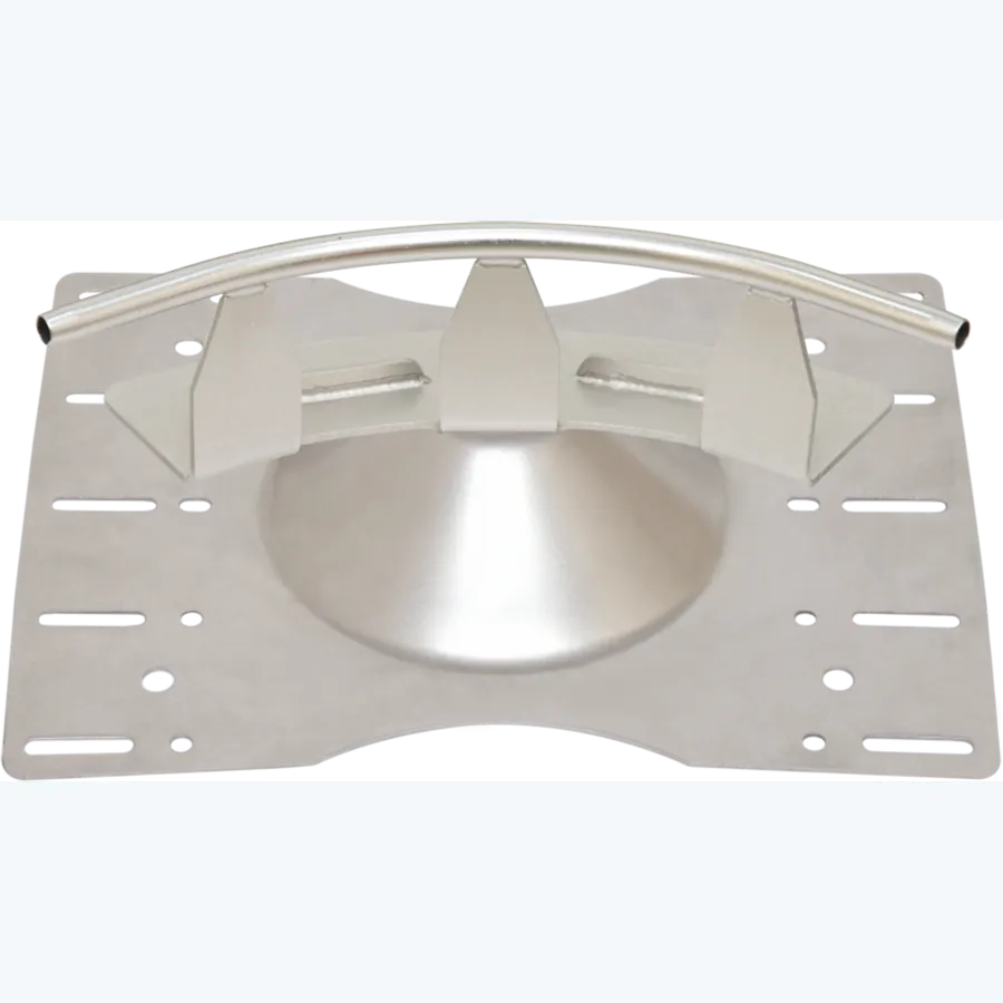 Intermediate corner anchor plate for trapezoidal roof sheet (250-350 mm)