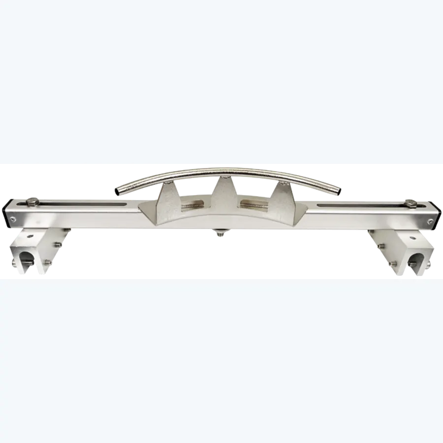Intermediate corner anchor plate for standing seam roof sheet (320-650 mm)