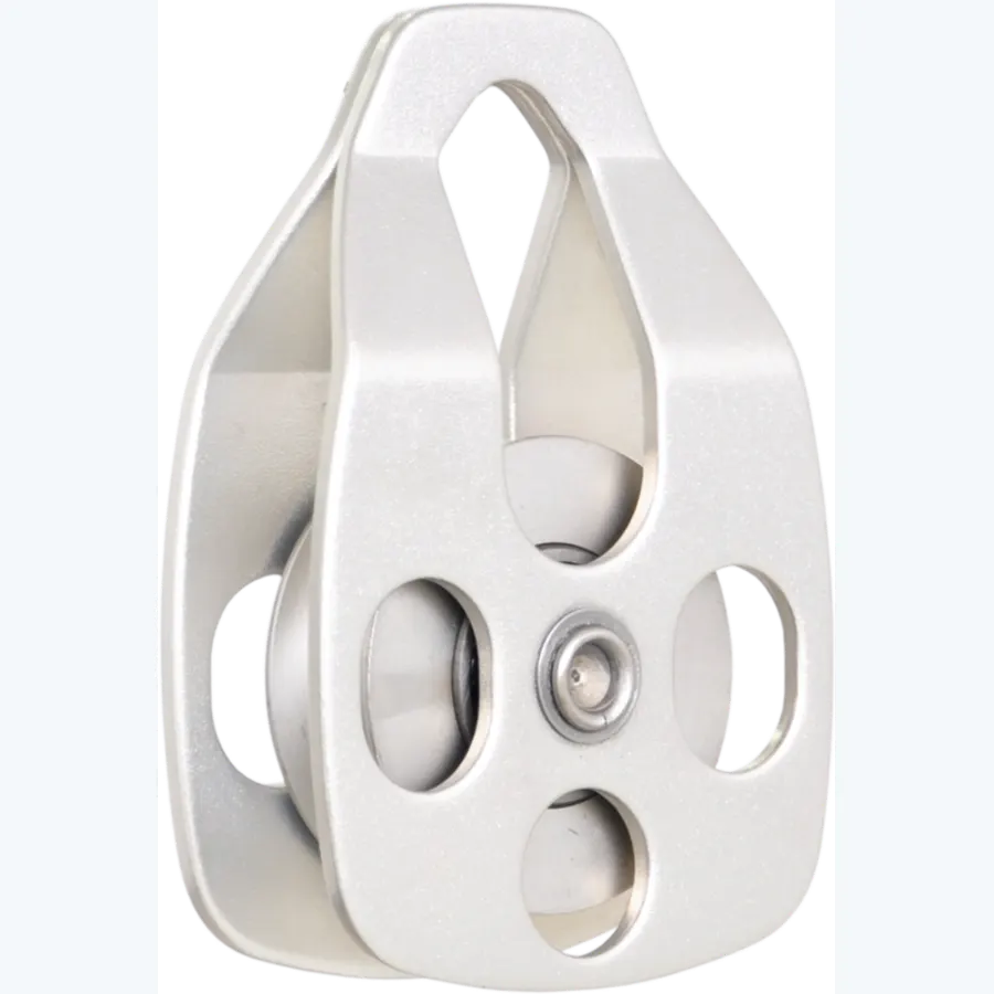 Simple Pulley with moveable Flanges, single attachment