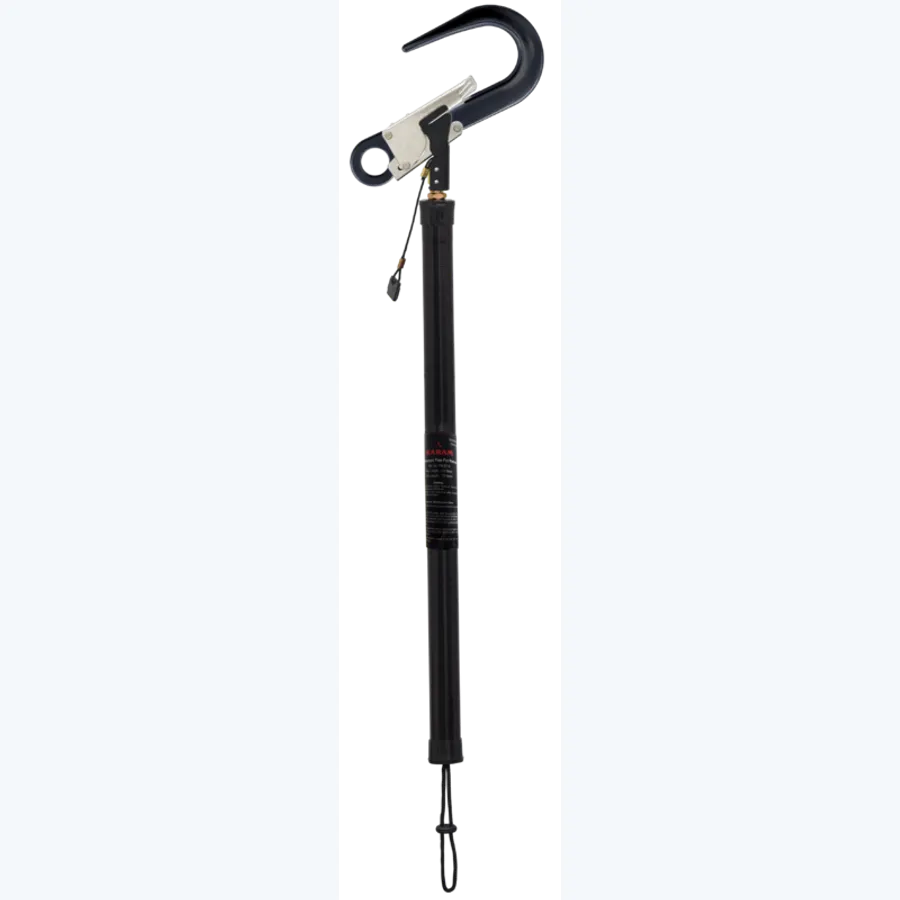 Telescopic rescue pole