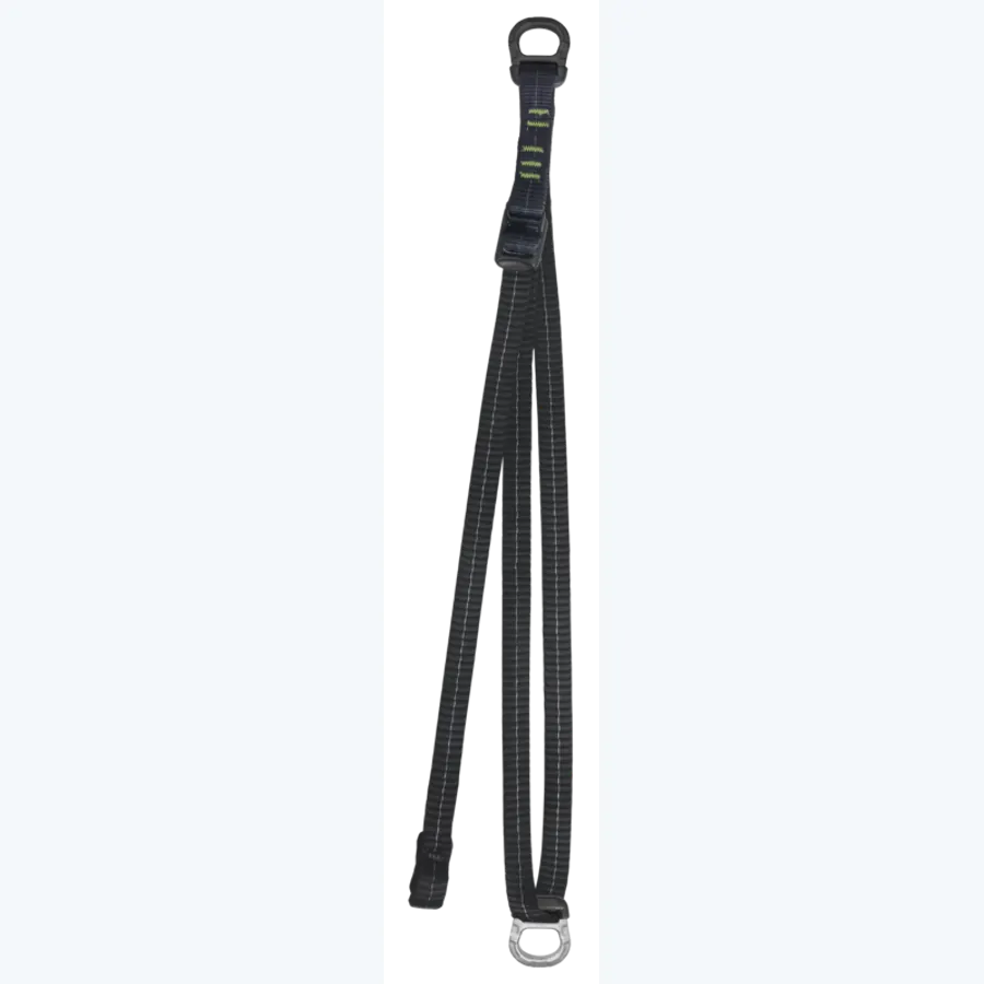 Adjustable anchorage and evacuation strap, lg. max. 1.10 m