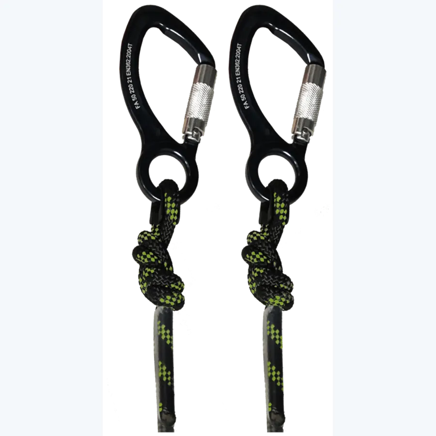End kit for rope with special length, for LiftRes-Q or RESC-U