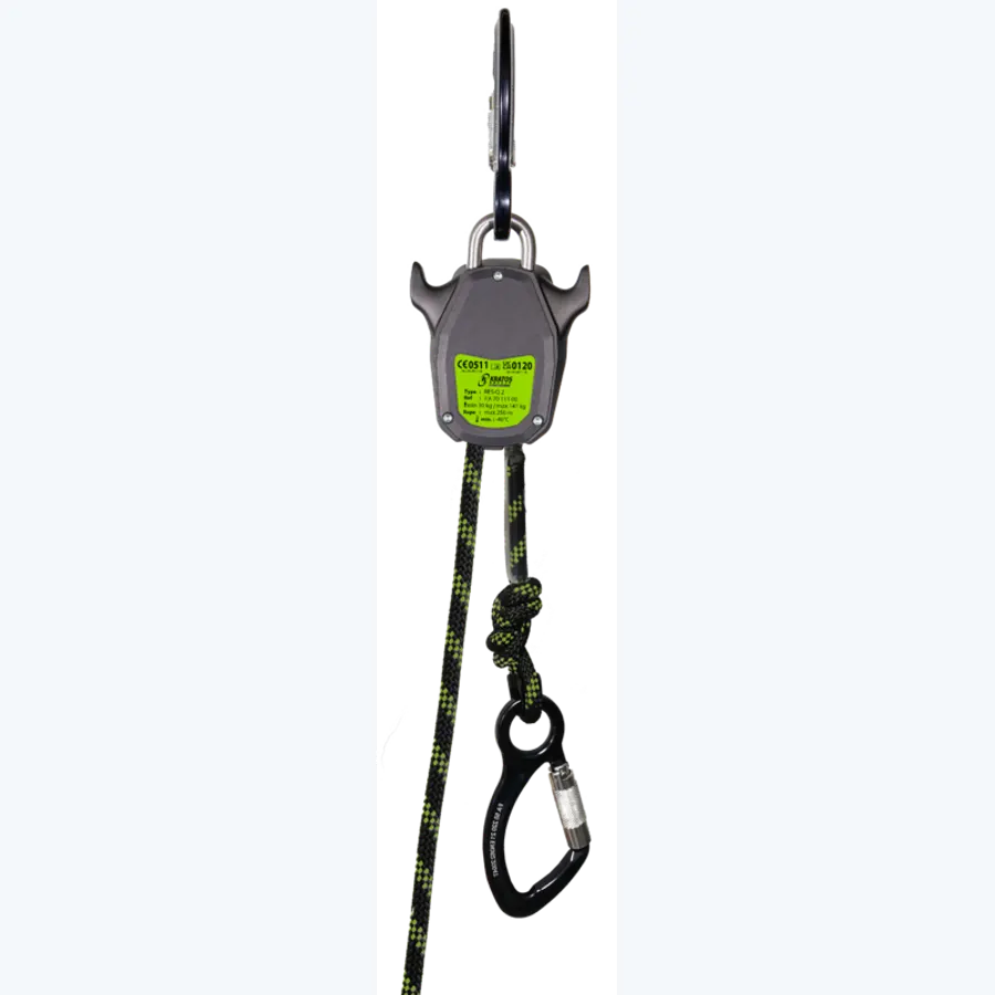RESC-U, downward evacuation device, 20 m