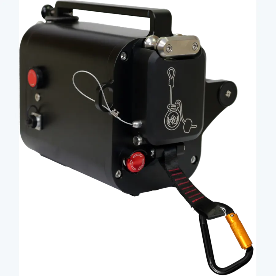 SMART SPIDER MAX - Power winch for lifting people and loads (IP65)