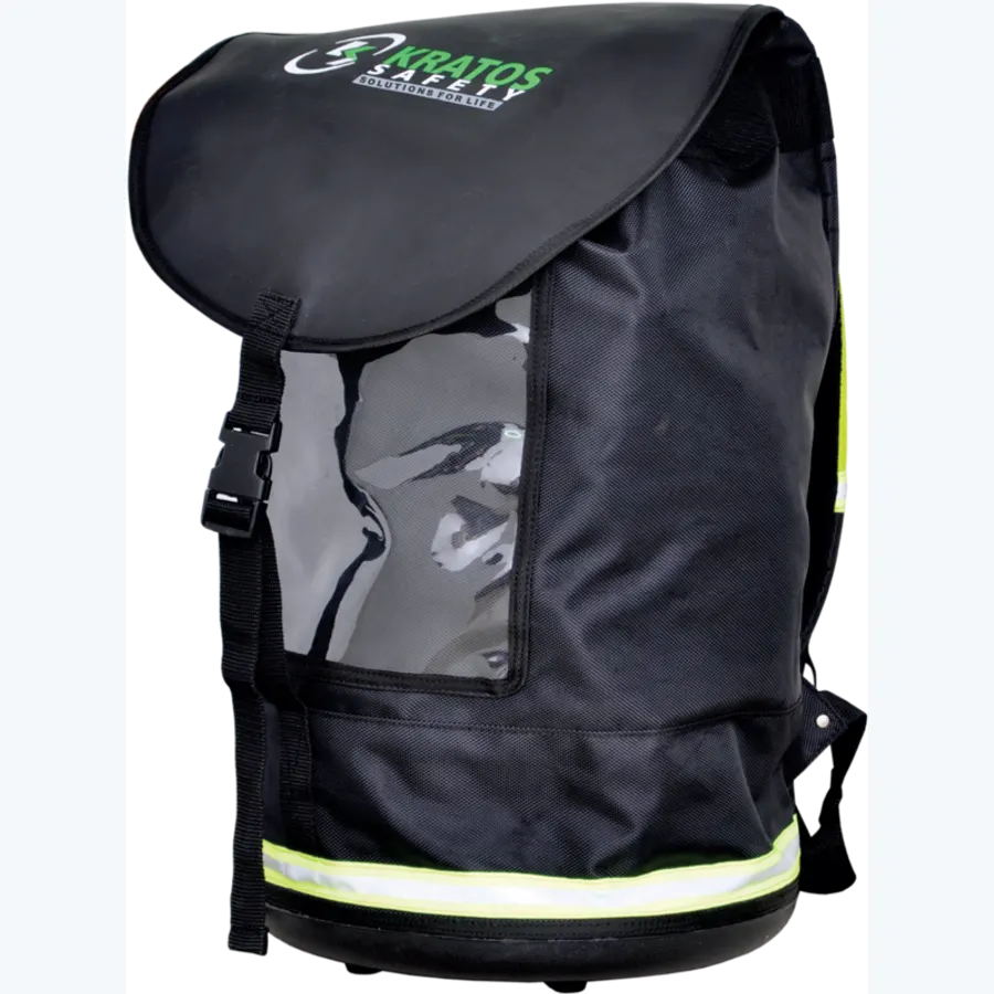 Multi use cylindrical PVC backpack