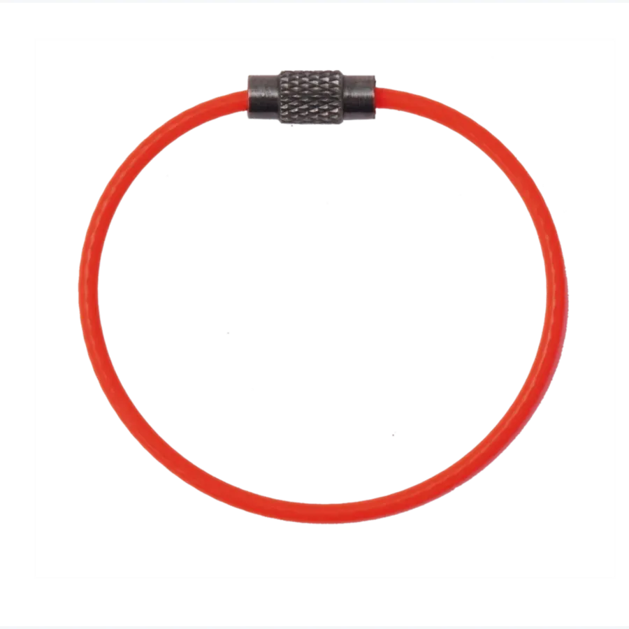 Openable tool-holding wire loop to create an attachment point on tools having ahole in the handle