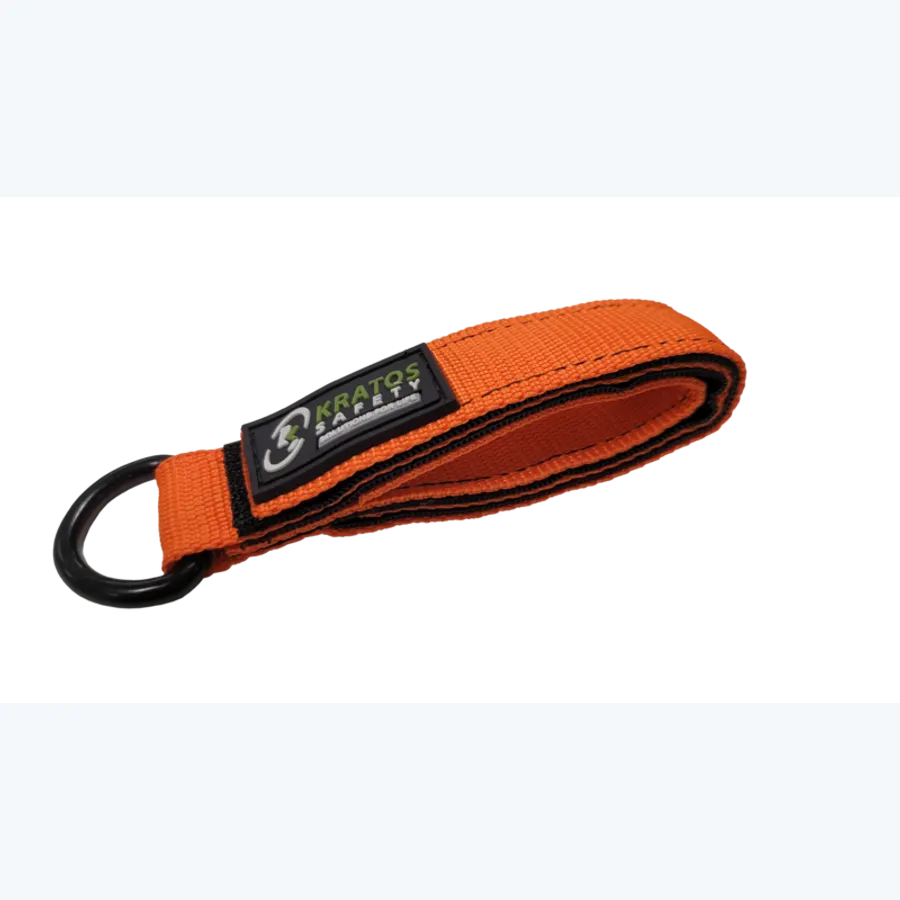 Set of 2 ultra-resistant Velcro tool-holding D-rings